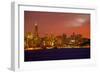 San Francisco Financial District at Dusk, San Francisco, California, Usa 2013-null-Framed Photographic Print