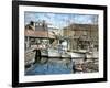 San Francisco Fishrman's Wharf 1941-Stanton Manolakas-Framed Giclee Print