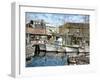 San Francisco Fishrman's Wharf 1941-Stanton Manolakas-Framed Giclee Print