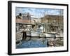 San Francisco Fishrman's Wharf 1941-Stanton Manolakas-Framed Giclee Print