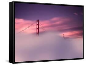 San Francisco Fog-Philippe Sainte-Laudy-Framed Stretched Canvas