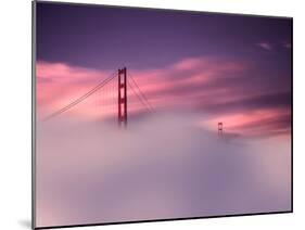 San Francisco Fog-Philippe Sainte-Laudy-Mounted Photographic Print
