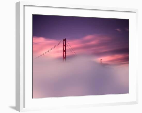 San Francisco Fog-Philippe Sainte-Laudy-Framed Photographic Print