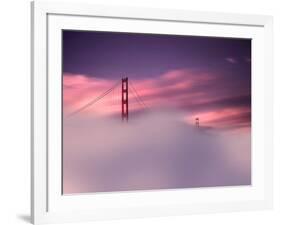 San Francisco Fog-Philippe Sainte-Laudy-Framed Photographic Print