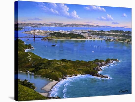 San Francisco From Marine-Eduardo Camoes-Stretched Canvas