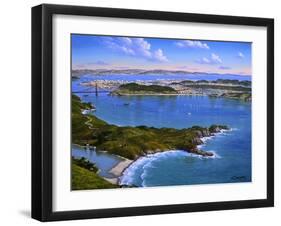 San Francisco From Marine-Eduardo Camoes-Framed Giclee Print