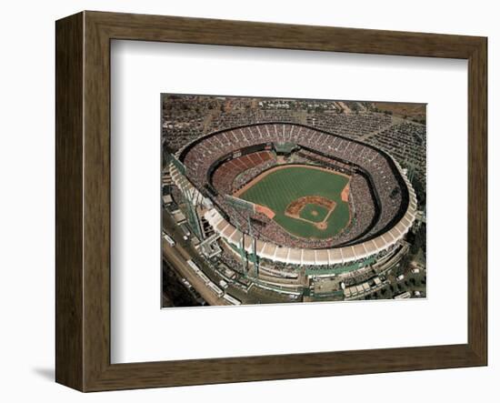 San Francisco Giants Candlestick Park Final Day Sept 30, c.1999 Sports-Mike Smith-Framed Art Print