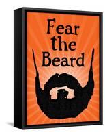 San Francisco Giants Fear The Beard Sports Poster Print-null-Framed Stretched Canvas