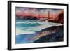 San Francisco Golden Gate at Dawn-Markus Bleichner-Framed Art Print