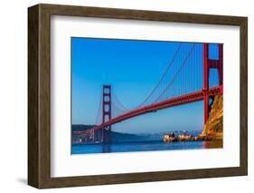 San Francisco Golden Gate Bridge California USA-holbox-Framed Photographic Print