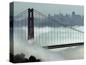 San Francisco Golden Gate Bridge-Paul Sakuma-Stretched Canvas