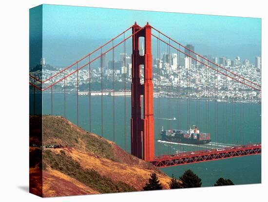 San Francisco Golden Gate Bridge-Eric Risberg-Stretched Canvas