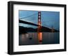 San Francisco Golden Gate Bridge-Marcio Jose Sanchez-Framed Photographic Print