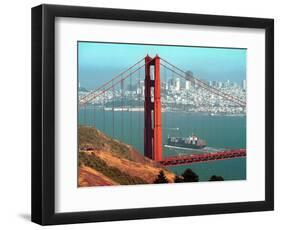 San Francisco Golden Gate Bridge-Eric Risberg-Framed Photographic Print