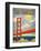 San Francisco – Golden Gate Bridge-Renee Pulve-Framed Art Print