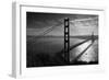 San Francisco Golden Gate Bridge-msv-Framed Art Print