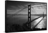 San Francisco Golden Gate Bridge-msv-Framed Stretched Canvas