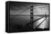 San Francisco Golden Gate Bridge-msv-Framed Stretched Canvas