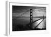 San Francisco Golden Gate Bridge-msv-Framed Premium Giclee Print