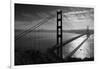 San Francisco Golden Gate Bridge-msv-Framed Art Print