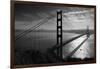 San Francisco Golden Gate Bridge-msv-Framed Art Print