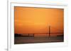 San Francisco Golden Gate Sunset-null-Framed Premium Giclee Print