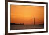 San Francisco Golden Gate Sunset-null-Framed Art Print