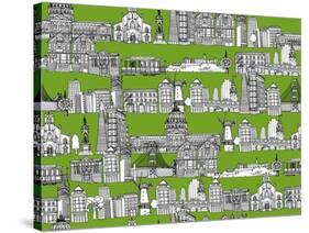 San Francisco Green-Sharon Turner-Stretched Canvas