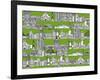 San Francisco Green-Sharon Turner-Framed Art Print