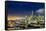 San Francisco Holiday Lights-Dave Gordon-Framed Stretched Canvas