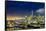 San Francisco Holiday Lights-Dave Gordon-Framed Stretched Canvas