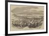 San Francisco in 1851, with Yerba Buena Island-null-Framed Giclee Print