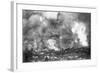 San Francisco in Flames-A.L. Murat-Framed Photographic Print