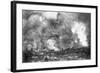 San Francisco in Flames-A.L. Murat-Framed Photographic Print