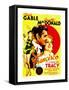 San Francisco, Jeanette Macdonald, Clark Gable, Jeanette Macdonald on Midget Window Card, 1936-null-Framed Stretched Canvas