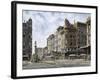 San Francisco: Latta's Fountain, Market & Geary Sts.-Stanton Manolakas-Framed Giclee Print