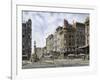 San Francisco: Latta's Fountain, Market & Geary Sts.-Stanton Manolakas-Framed Giclee Print