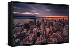 San Francisco Look Down-Bruce Getty-Framed Stretched Canvas