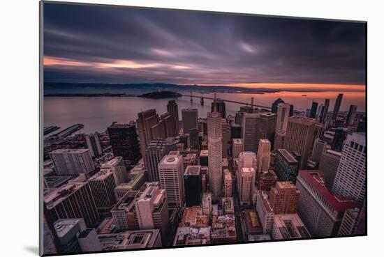 San Francisco Look Down-Bruce Getty-Mounted Photographic Print