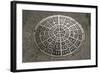 San Francisco Manhole Cover-Christian Peacock-Framed Art Print