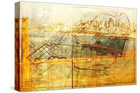 San Francisco Map-null-Stretched Canvas