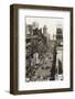 San Francisco - Market Street - Overhead Street View-null-Framed Photographic Print