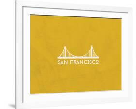 San Francisco Minimalism-null-Framed Art Print