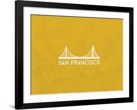 San Francisco Minimalism-null-Framed Art Print