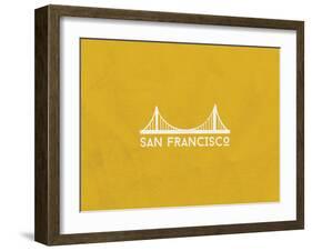 San Francisco Minimalism-null-Framed Art Print