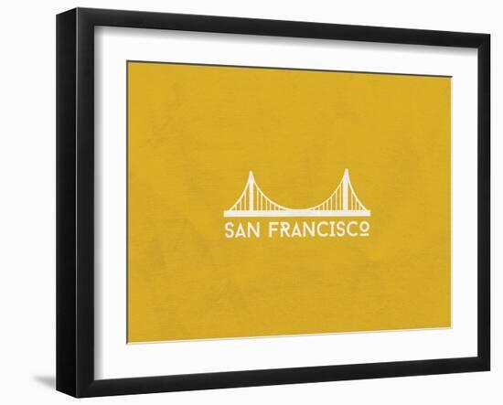 San Francisco Minimalism-null-Framed Art Print