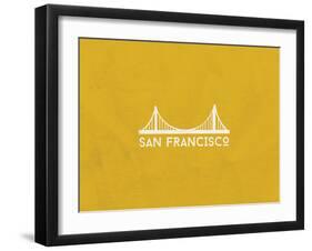 San Francisco Minimalism-null-Framed Art Print