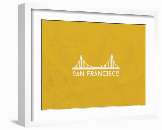 San Francisco Minimalism-null-Framed Art Print