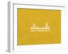 San Francisco Minimalism-null-Framed Art Print