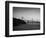 San Francisco-Oakland Bay Bridge at dusk from Treasure Island, San Francisco, California, USA-Panoramic Images-Framed Photographic Print